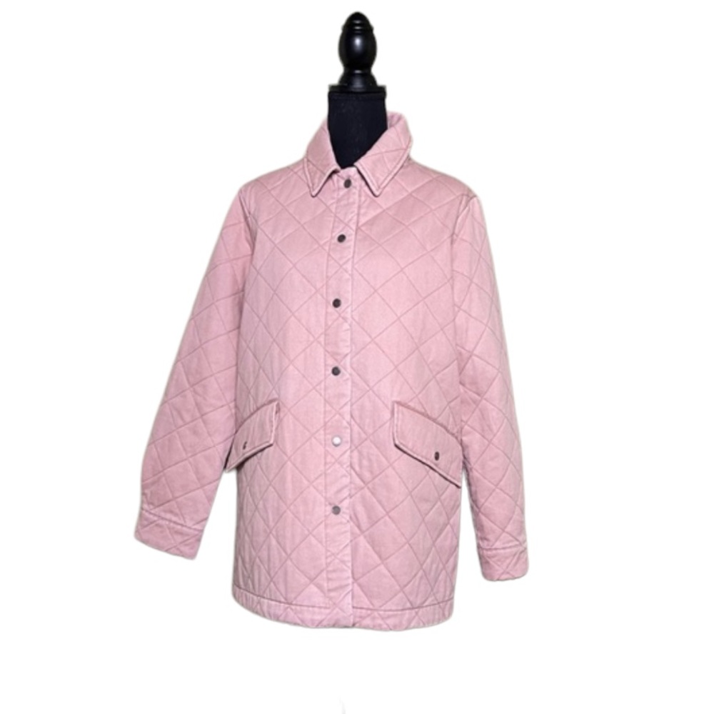 NWT Joie x Revolve Blush Pink Quilted Utility Jacket